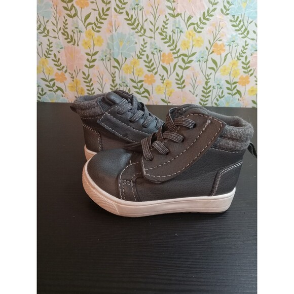 🌍5/$10🌏 Wonder Nation Size 4 High Top Sneakers - Picture 8 of 11